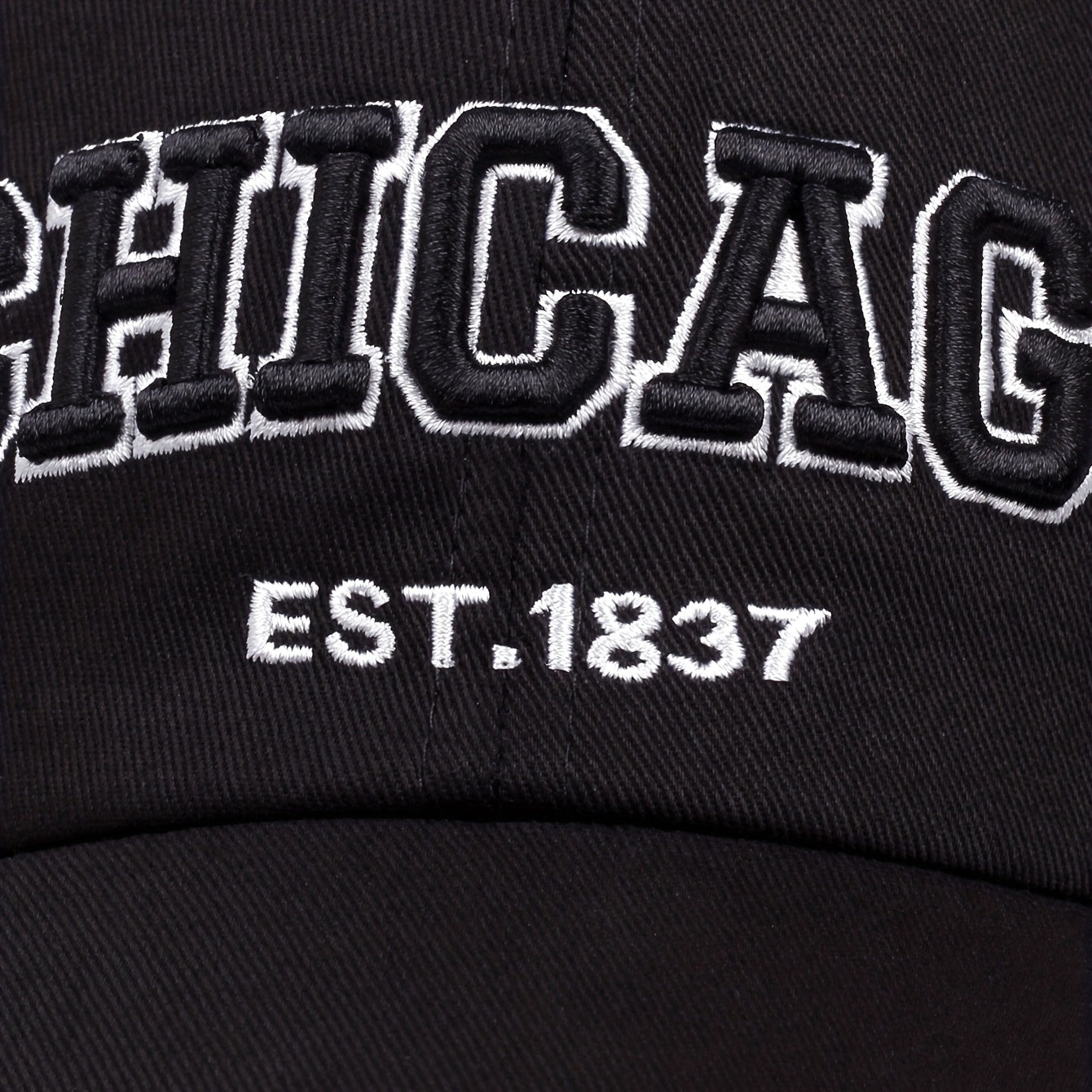 Letter Embroidery Men's Baseball Cap