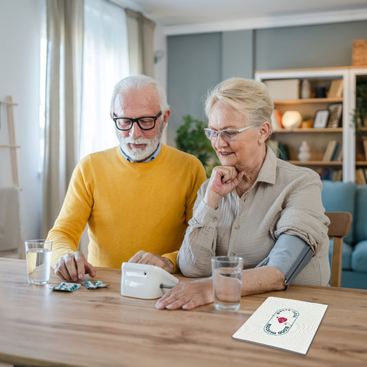 A5 Health Logbook: Blood Glucose, Pressure & Heart Rate