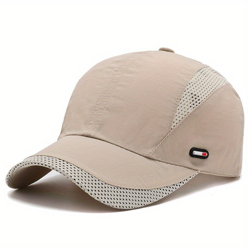 Quick Drying Mesh Baseball Cap for Outdoor Sports