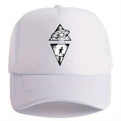 Unisex Adjustable Baseball Cap with Embroidery for Outdoor Sport