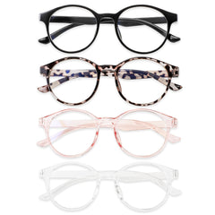 Home Office Glasses Light Blocking Glasses With Anti-pressure Case