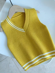 Stylish Knitted Vest for Boys & Girls - Perfect for Inside & Outside