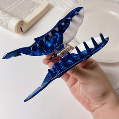 Dolphin Hair Claw Clip Ocean Animal Ponytail Holder
