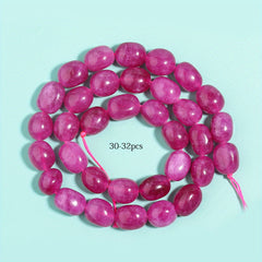 Amethyst Opal Agate Jade Spacer Beads Jewelry Making DIY