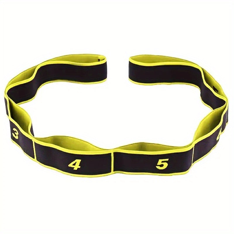 Yoga Resistance Band with 20-32cm Rings Home Gym Stretch Belt
