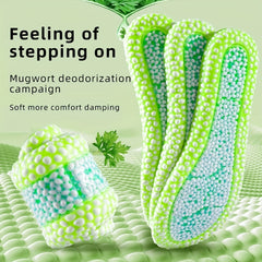 Sports Shock Absorption Insoles High Elastic Running Sneaker Insoles