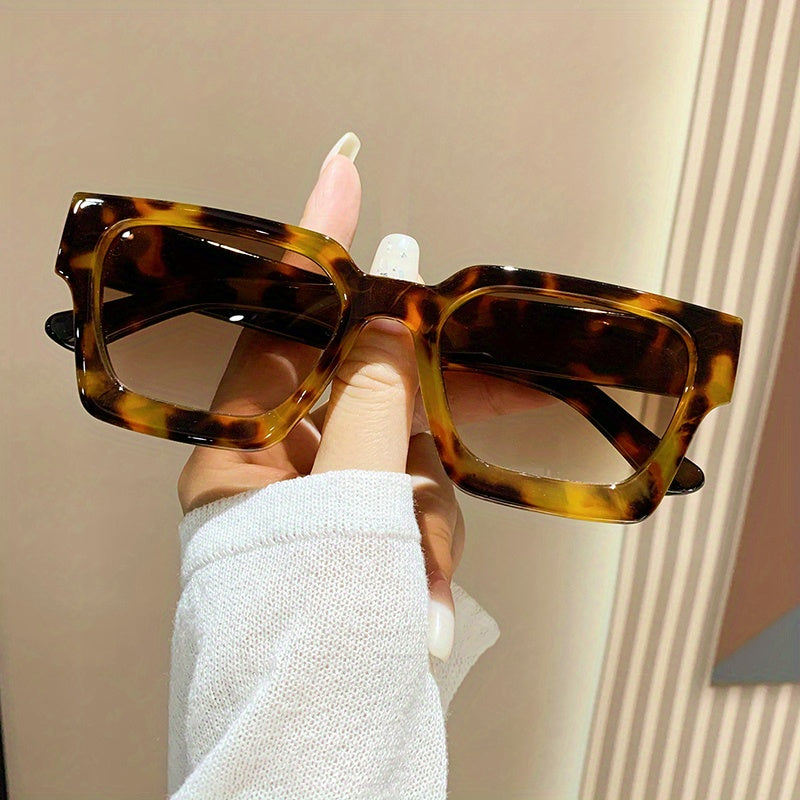 Square Sunglasses Anti Glare UV400 Sun Shades Vacation Travel
