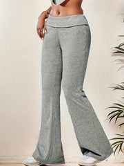  Women's High Rise Flared Leg Sports Pants