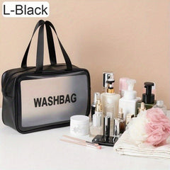 Portable Travel Storage Bag Toiletry Wash Bag Zipper Waterproof