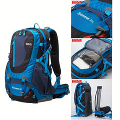 Men's Outdoor Large Capacity Hiking Backpack Waterproof