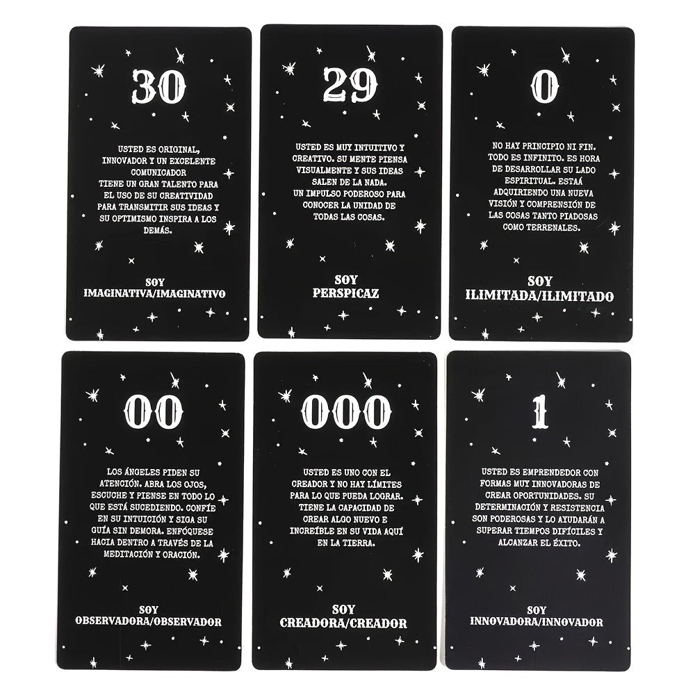 Spanish Angel Number Fun Board Game for Family Gathering