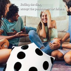 1pc 29.97 Cm Jumbo Inflatable Dice for Indoor Outdoor Board Game Pool Party