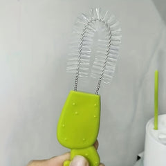 4pcs Cactus Cleaning Brush Set Cup Straw Baby Bottle Pacifier Brush