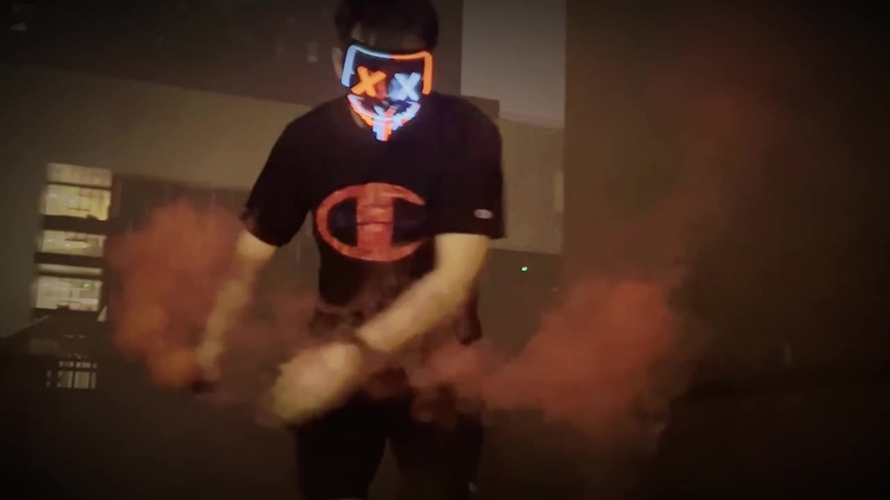 Ghost Luminous Face Mask for Halloween Party