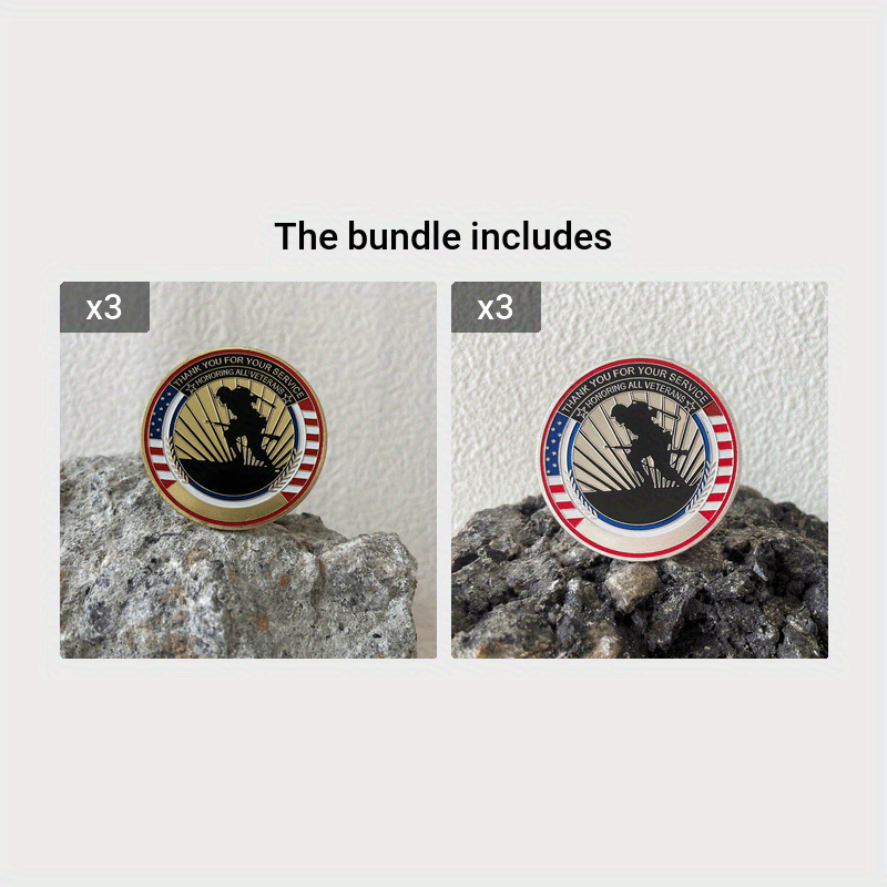 Unique Challenge Coin Collection Game
