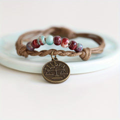 12 Constellation Retro Bracelet for Men