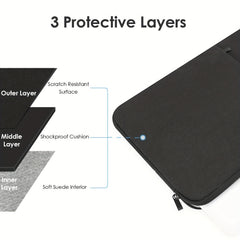 Laptop Case 33 02 39 62 Cm Briefcase Waterproof Shock Resistant