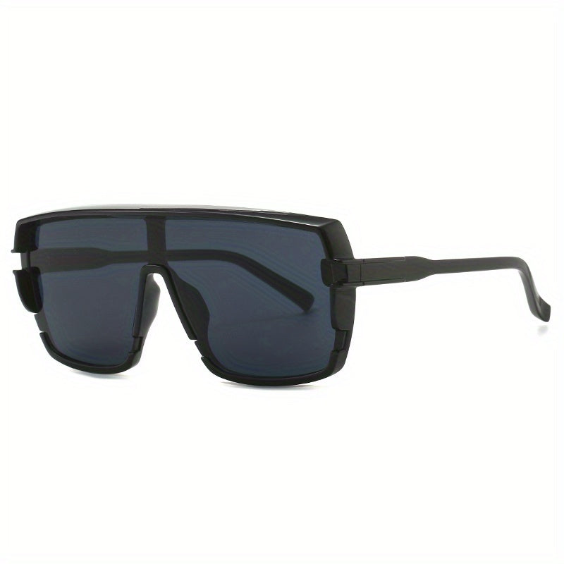 Stylish Men's One Piece Sunglasses for Driving