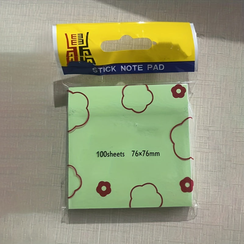 Solid Sticky Notes Office Notes Sticky Notes Paper 100sheets