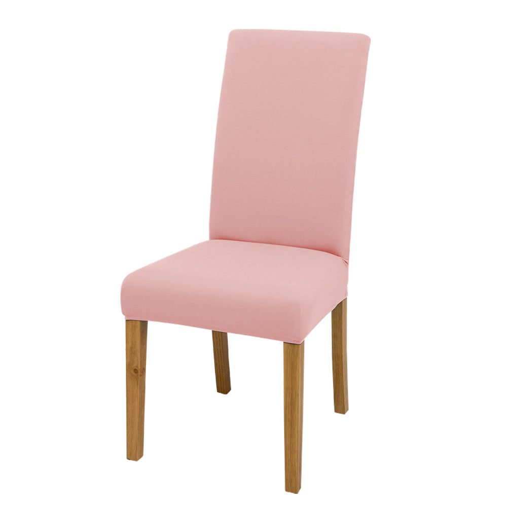 Solid Elastic Chair Slipcover Dining Chair Covers