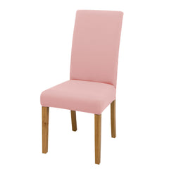Solid Elastic Chair Slipcover Dining Chair Covers