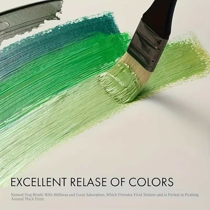 Acrylic Paint Set 31pcs with Brushes & Palette
