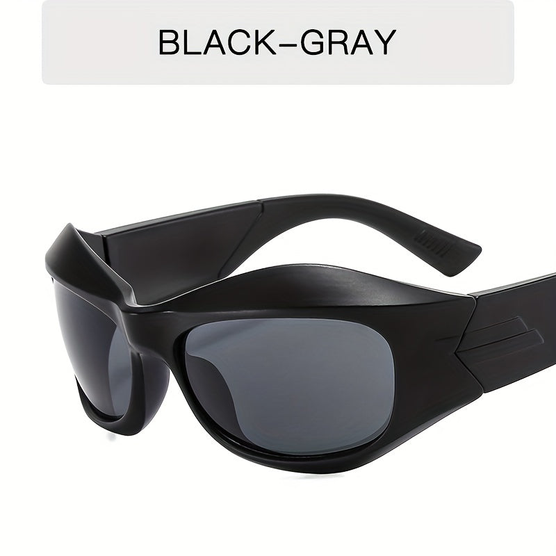 Y2K Wrap Around Sunglasses UV400