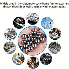 100pcs 5mm & 6mm Carbon Steel Beads for Bicycle Bearings