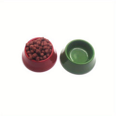 1:12 Dollhouse Accessories Cat & Dog Food Bowls Model Scene