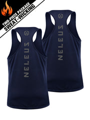 Men's Letter Pattern Mesh Quick Drying Tanktops for Gym Training