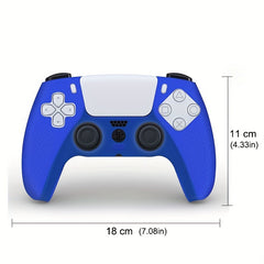 Anti Slip Silicone Case For PS5 Controller Protection Soft Rubber