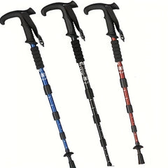 Portable Retractable Non-slip Hiking Stick for Outdoor Climbing