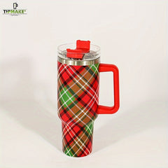 40 Oz Stainless Steel Spot Pattern Water Bottle for Outdoor Sports