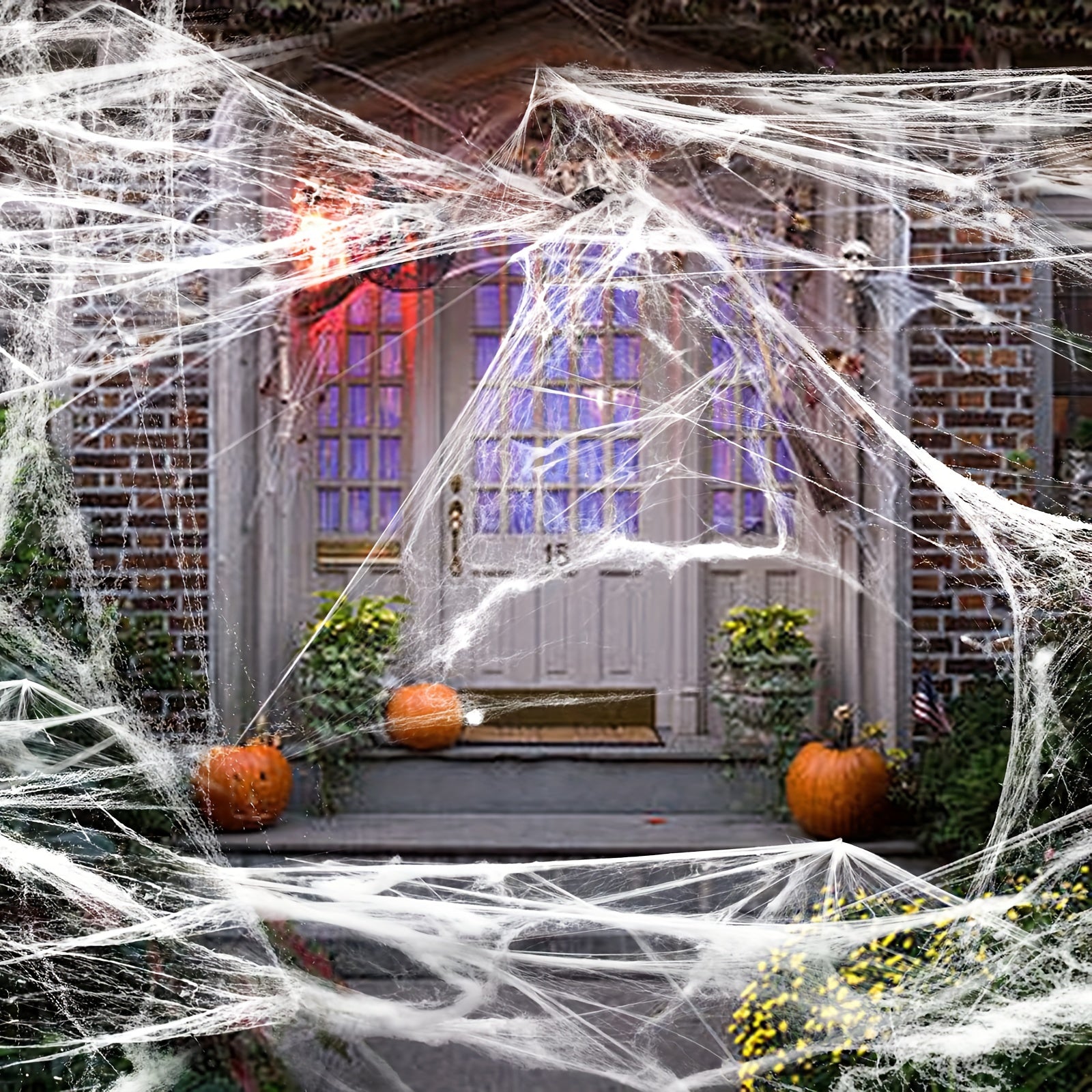Halloween Spider Web Cotton Decorative Props