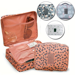 Nylon Waterproof Makeup Brushes Pouch Lightweight Travel Bag