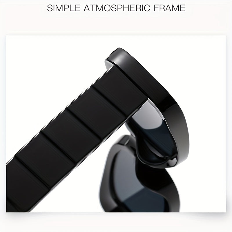 Retro Square Frame Men's Sunglasses Hip hop Style Sunglasses