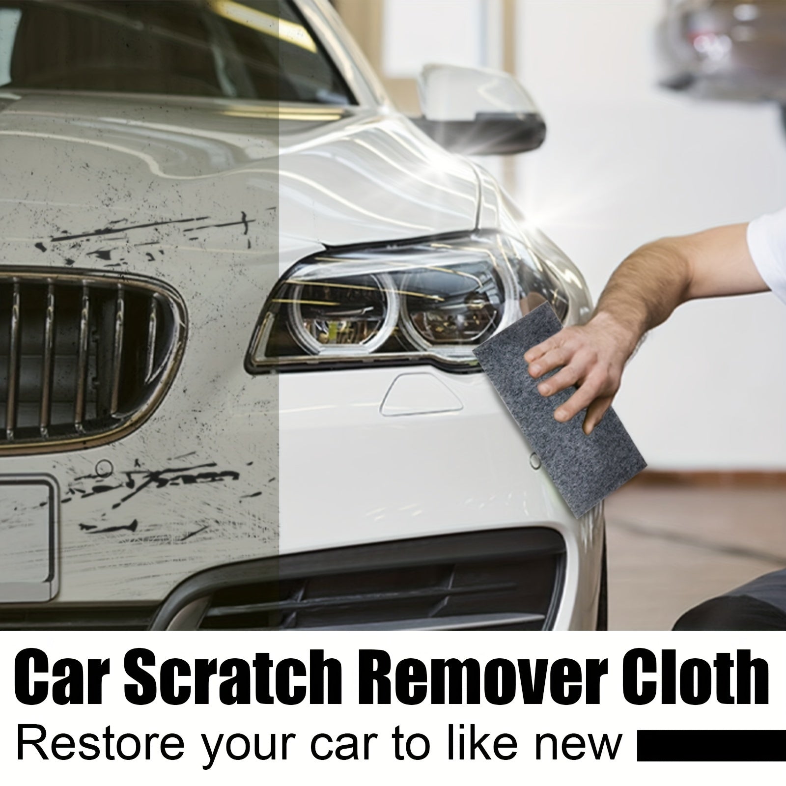 Car Scratch Wiping Cloth Paint Repair Water Stain Car Wax Cleaning