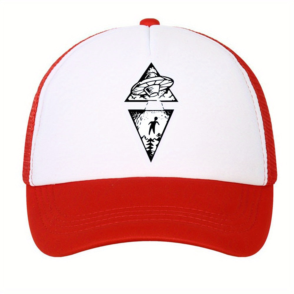 Unisex Adjustable Baseball Cap with Embroidery for Outdoor Sport