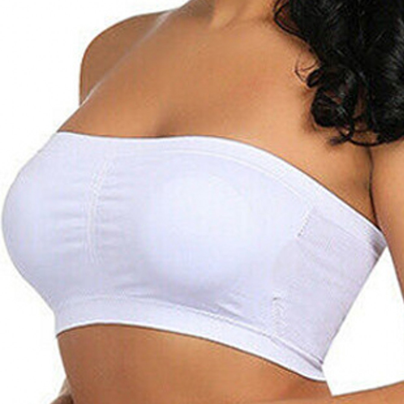 Women's Two Layers Anti-Slip Off The Shoulder Bra