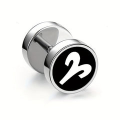 Men's Zodiac Constellation Earrings