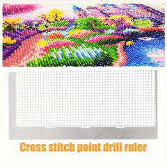 1pc Diamond Painting Ruler Blank Grids Full Drill Kits Tools