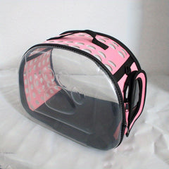 Pet Carrier Bag For Dog And Cat Transparent Portable Puppy Travel Bag