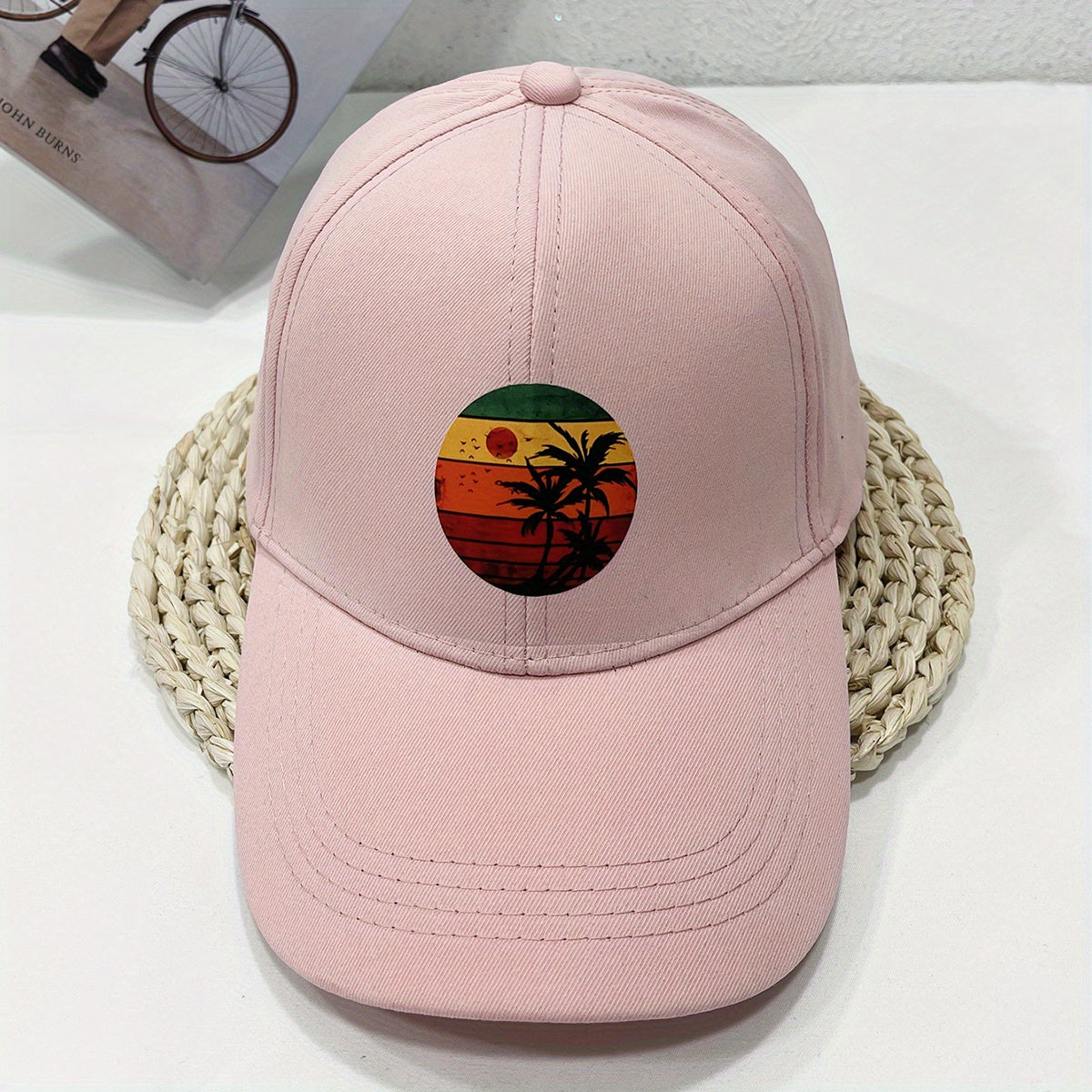Tropical Sunset Baseball Cap Dad Hat Sun Hats For Women Men