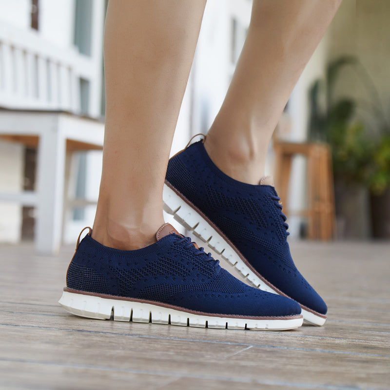 Men's Lightweight Mesh Casual Oxford Shoes