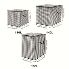 Quilt Storage Bags Foldable Bins Closet Organizers Stackable Containers