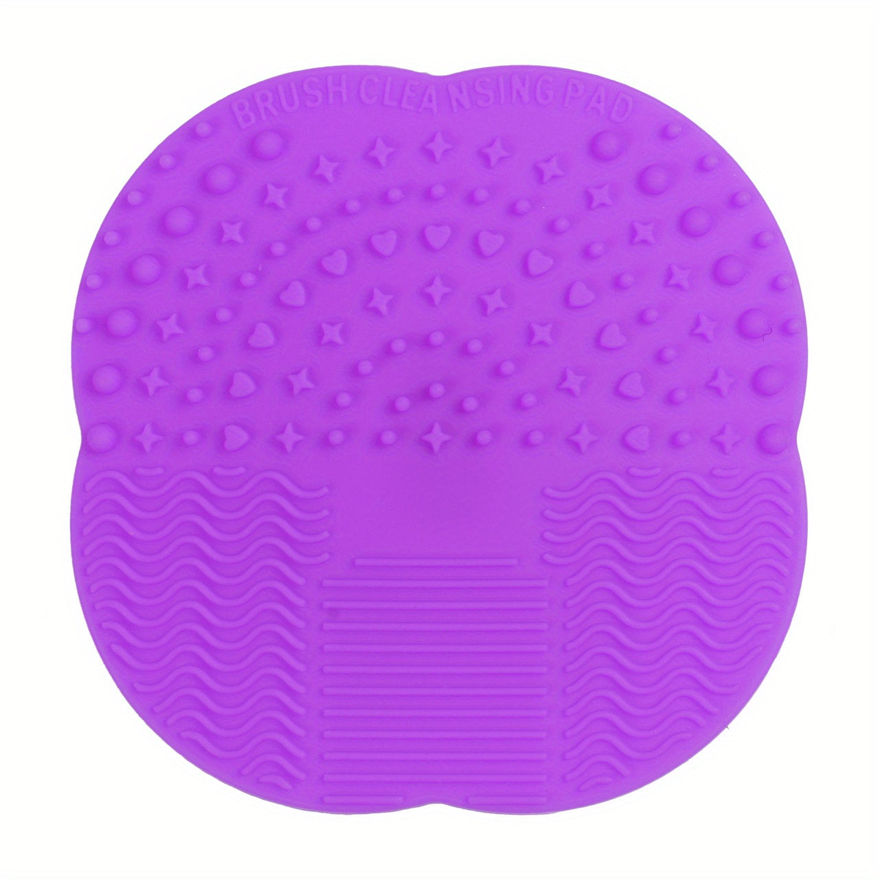 Flower-Shaped Makeup Brush Cleaning Pad