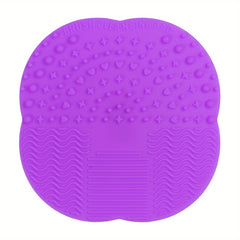 Flower-Shaped Makeup Brush Cleaning Pad