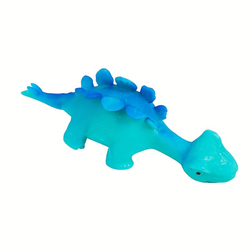 10PCS Ejection Dinosaur Finger Soft Slingshot Toy