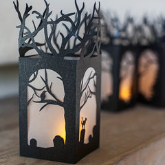 Halloween 3D Lantern Die for DIY Card Making - 4 Pattern Molds