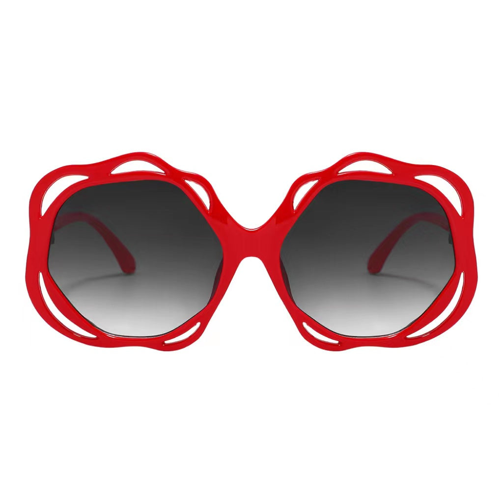 Sunflower Novel Frame Sunglasses Women's Oversized Glasses